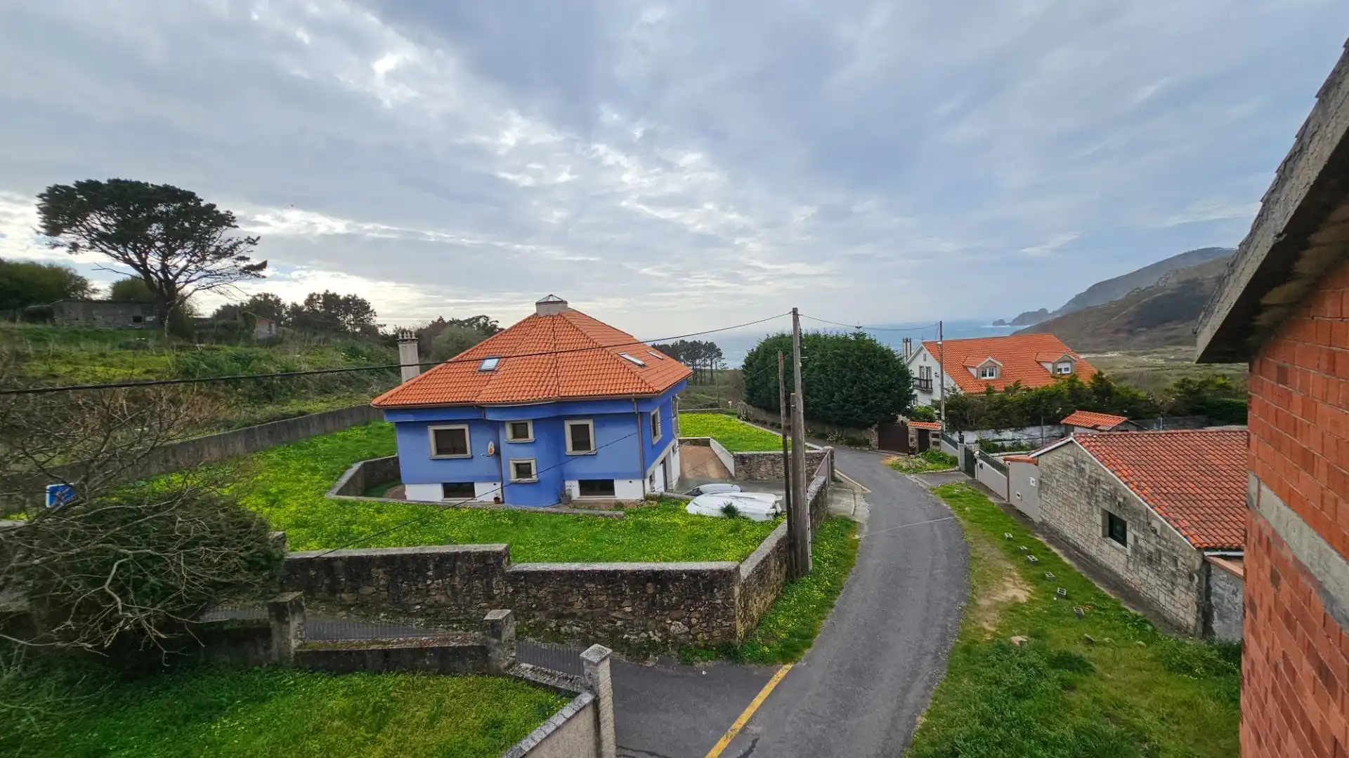 Vista exterior de Casa o xalet en venda en Fisterra