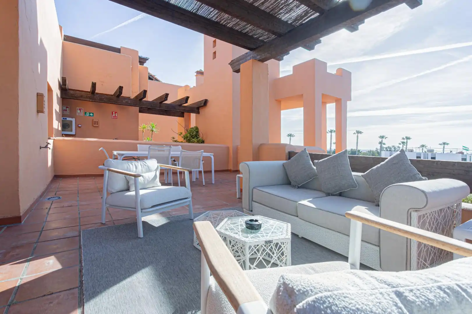 Terrassa de Apartament en venda en Chiclana de la Frontera amb Piscina comunitària