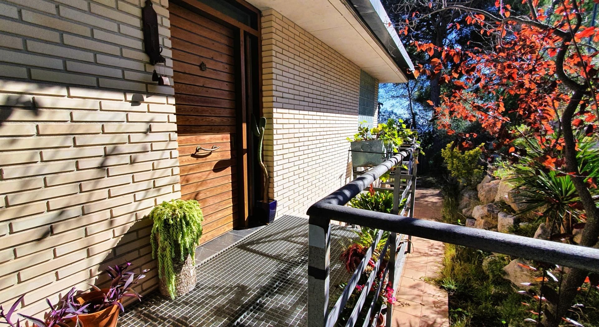 Balcony of House or chalet for sale in Castellar del Vallès  with Heating, Private garden and Terrace