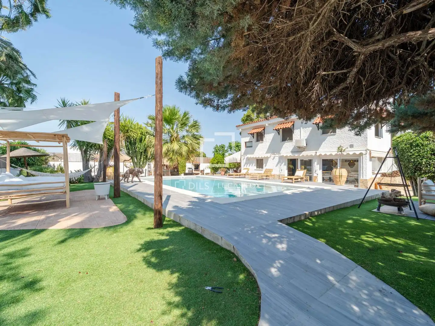 Piscina de Casa o chalet de alquiler en Bétera con Aire acondicionado, Calefacción y Terraza