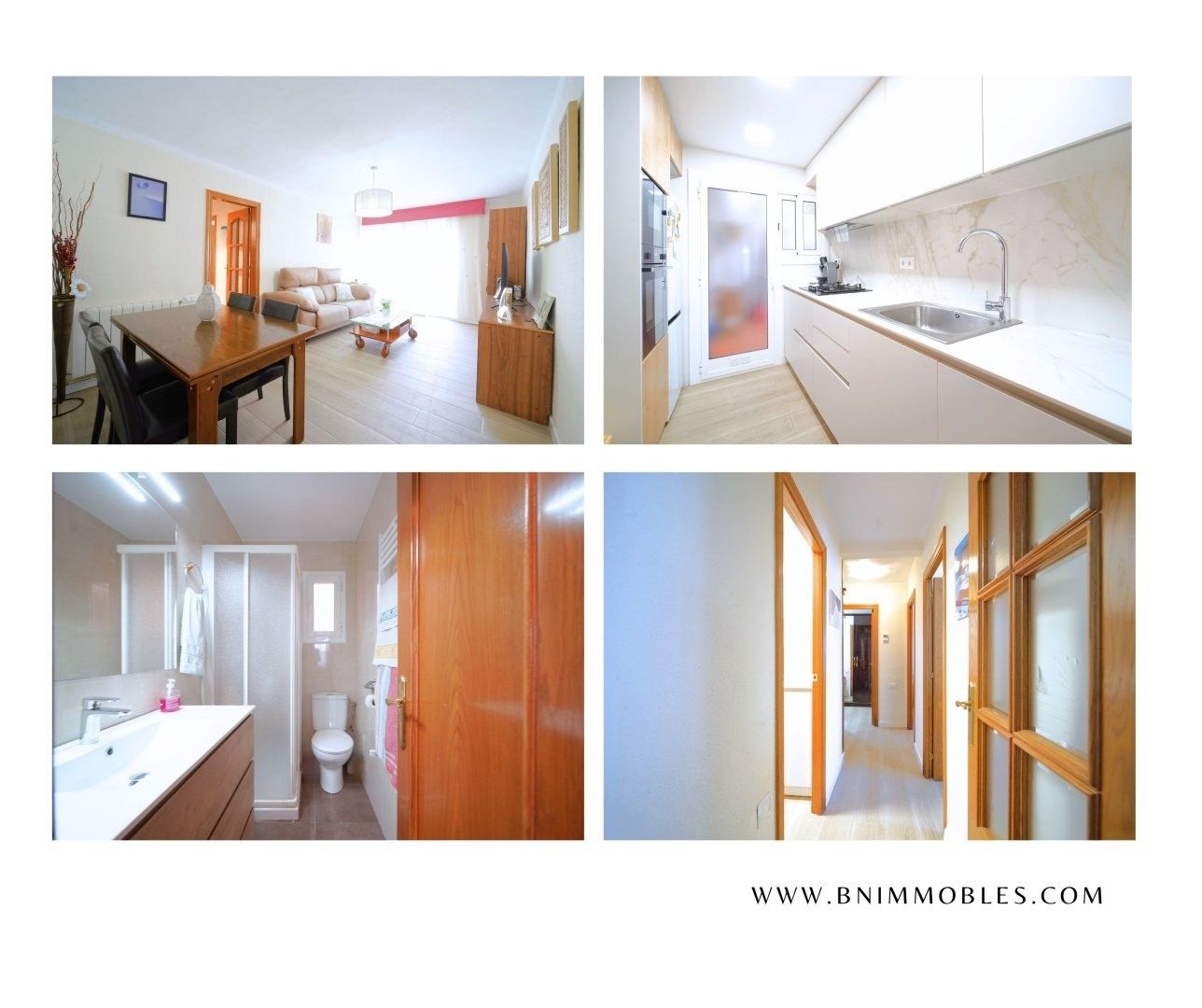 Kitchen of Flat for sale in Terrassa  with Heating and Terrace