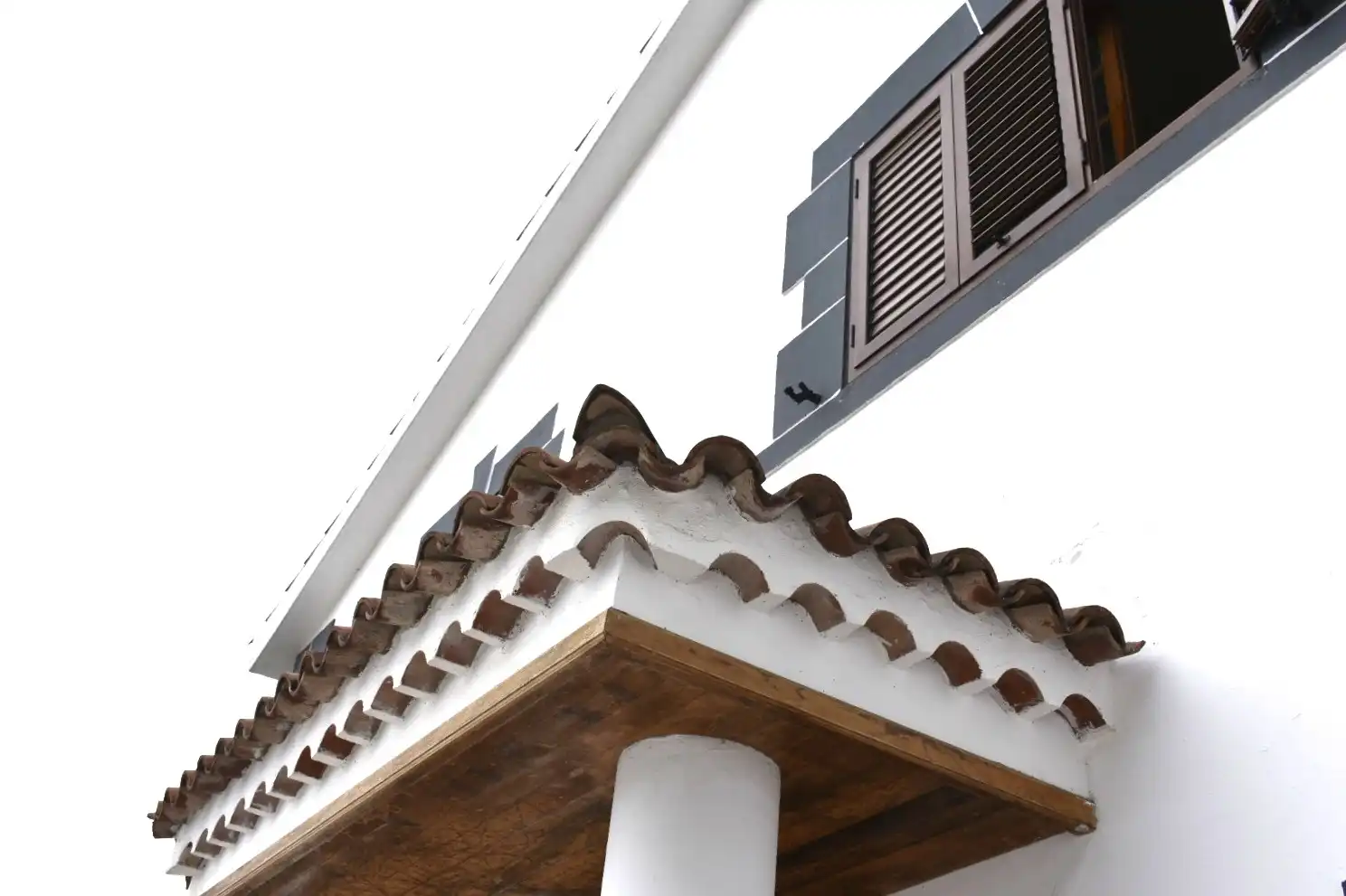 Vista exterior de Casa adosada en venda en Firgas amb Jardí privat, Terrassa i Balcó