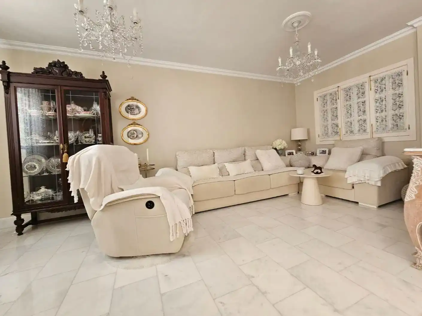 Sala d'estar de Casa adosada en venda en Almonte