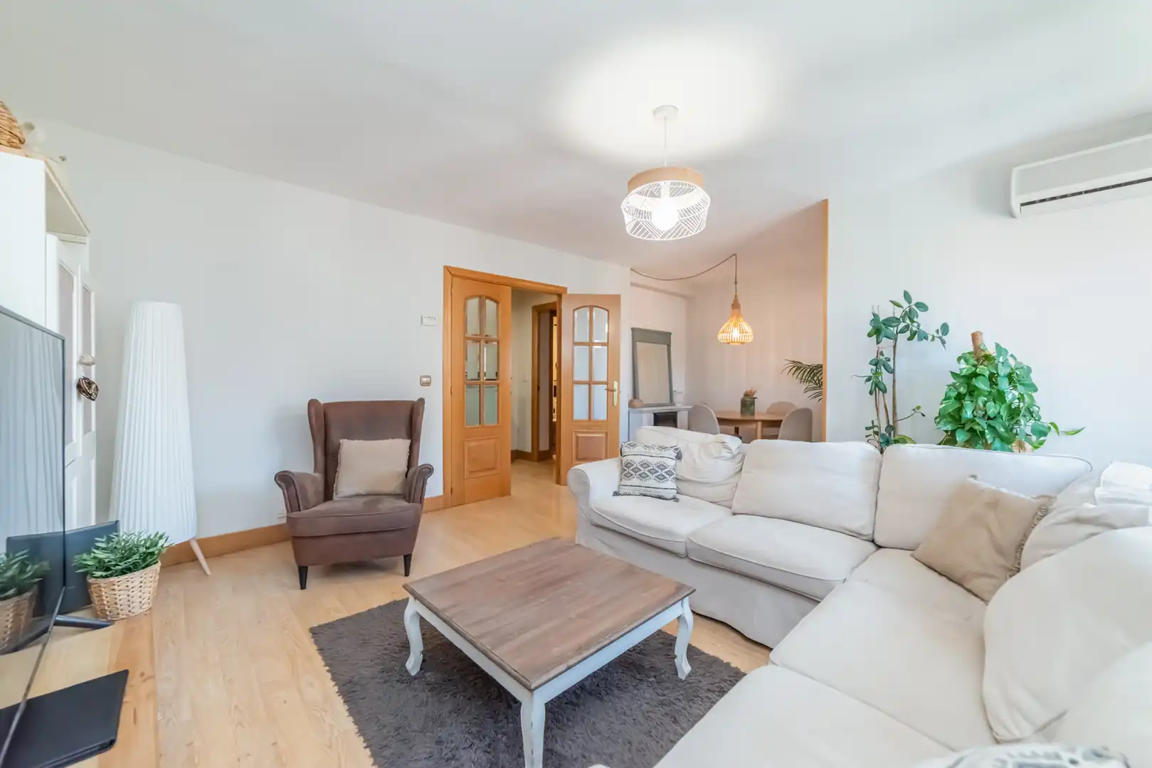 Wohnzimmer von Wohnung zum Verkauf in Leganés mit Klimaanlage, Heizung und Abstellraum