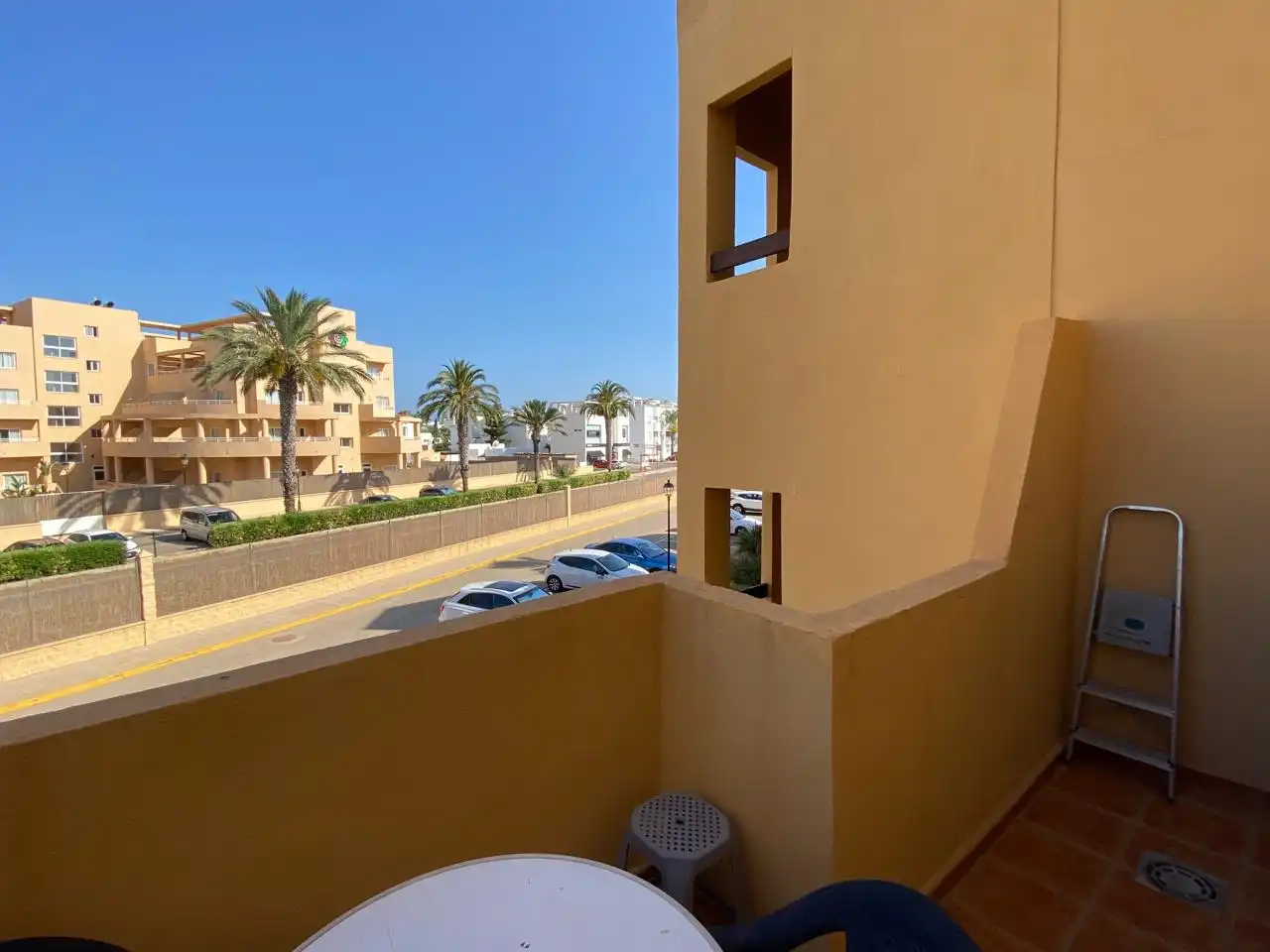 Balcony of Flat for rent in Vera  with Air Conditioner, Terrace and Furnished