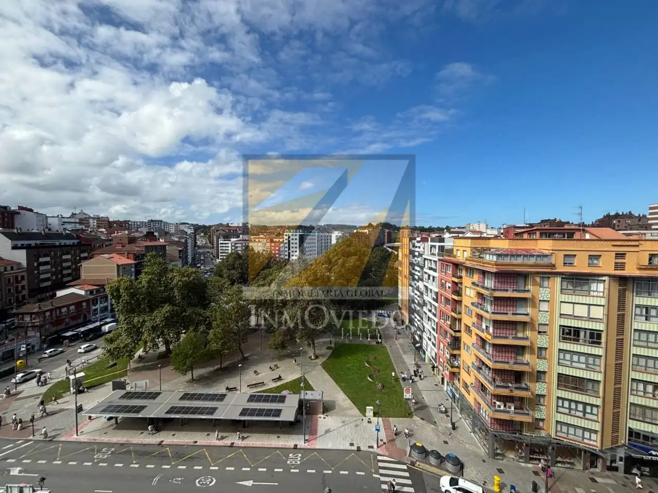 Exterior view of Flat for sale in Avilés  with Heating, Parquet flooring and Terrace