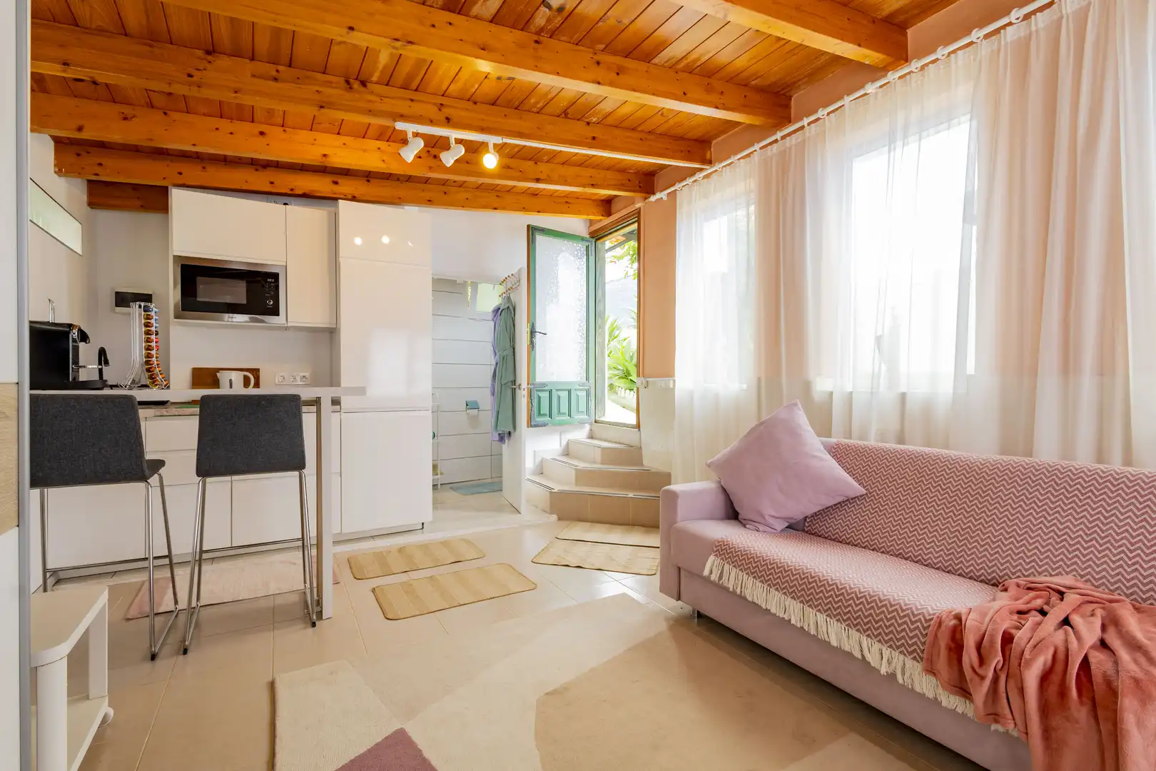 Sala de estar de Casa o chalet en venta en La Orotava con Jardín privado, Terraza y Trastero
