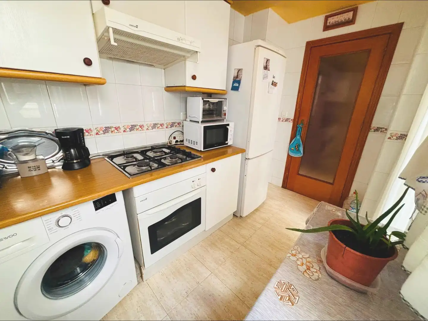 Kitchen of Flat for sale in Alicante / Alacant  with Air Conditioner and Furnished