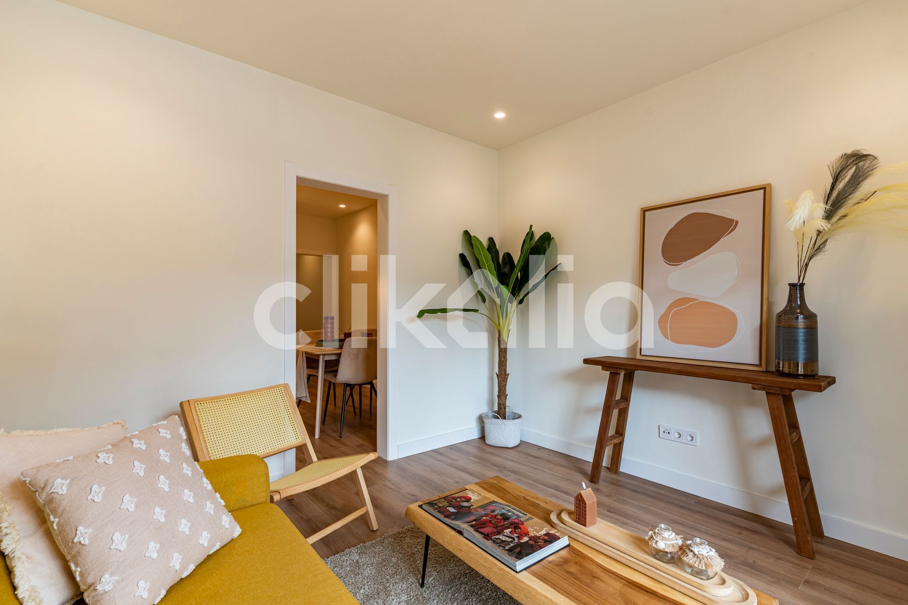 Living room of Flat for sale in  Barcelona Capital  with Air Conditioner, Heating and Terrace