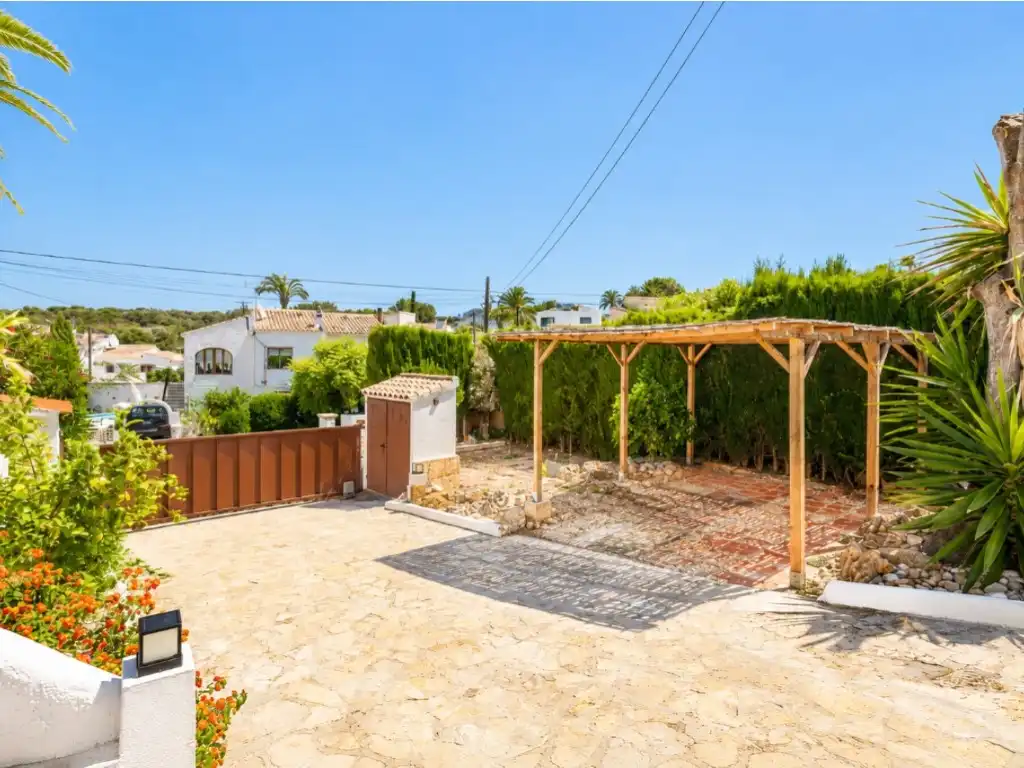 Terrassa de Casa o xalet en venda en Jávea / Xàbia amb Calefacció, Jardí privat i Terrassa