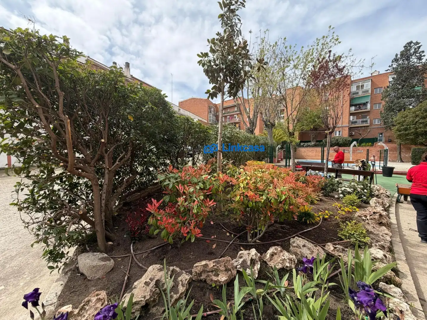 Garden of Flat for sale in Madrid  with Heating, Private garden and Terrace