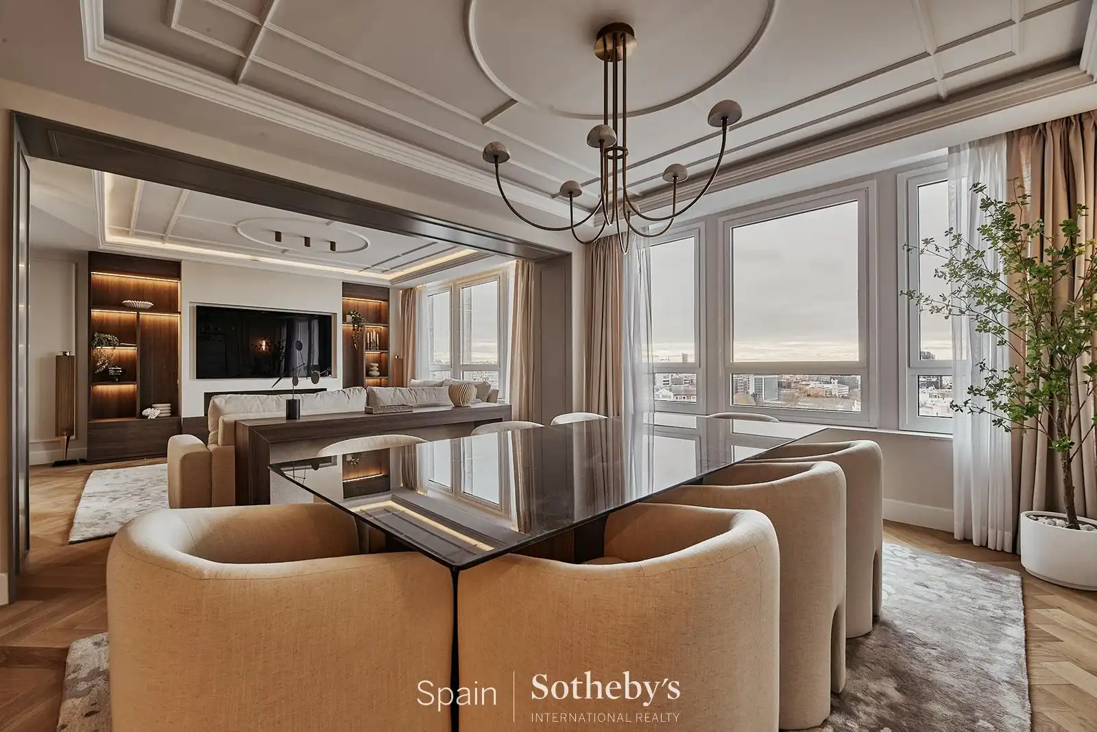 Dining room of Apartments for sale in Madrid  with Air Conditioner, Terrace and Storage room