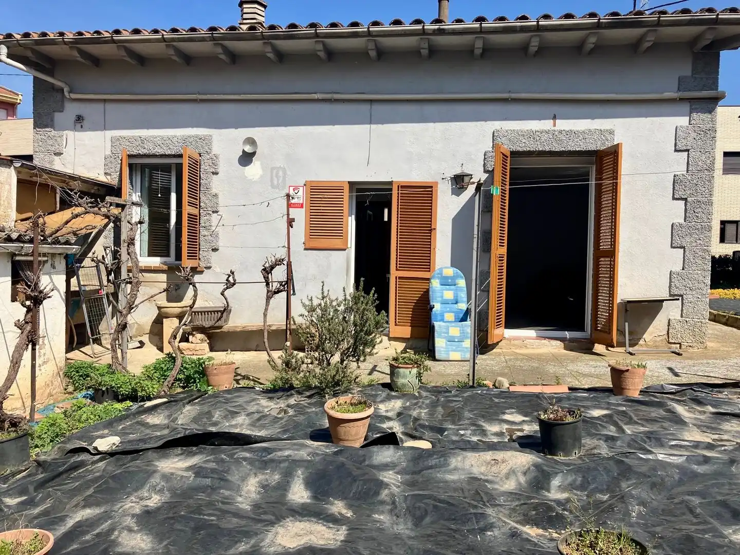 Garden of Houses for sale in Olot  with Heating, Private garden and Terrace