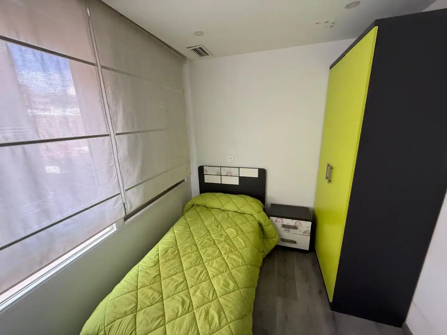 Bedroom of Flat for rent in Elda  with Air Conditioner, Parquet flooring and Furnished
