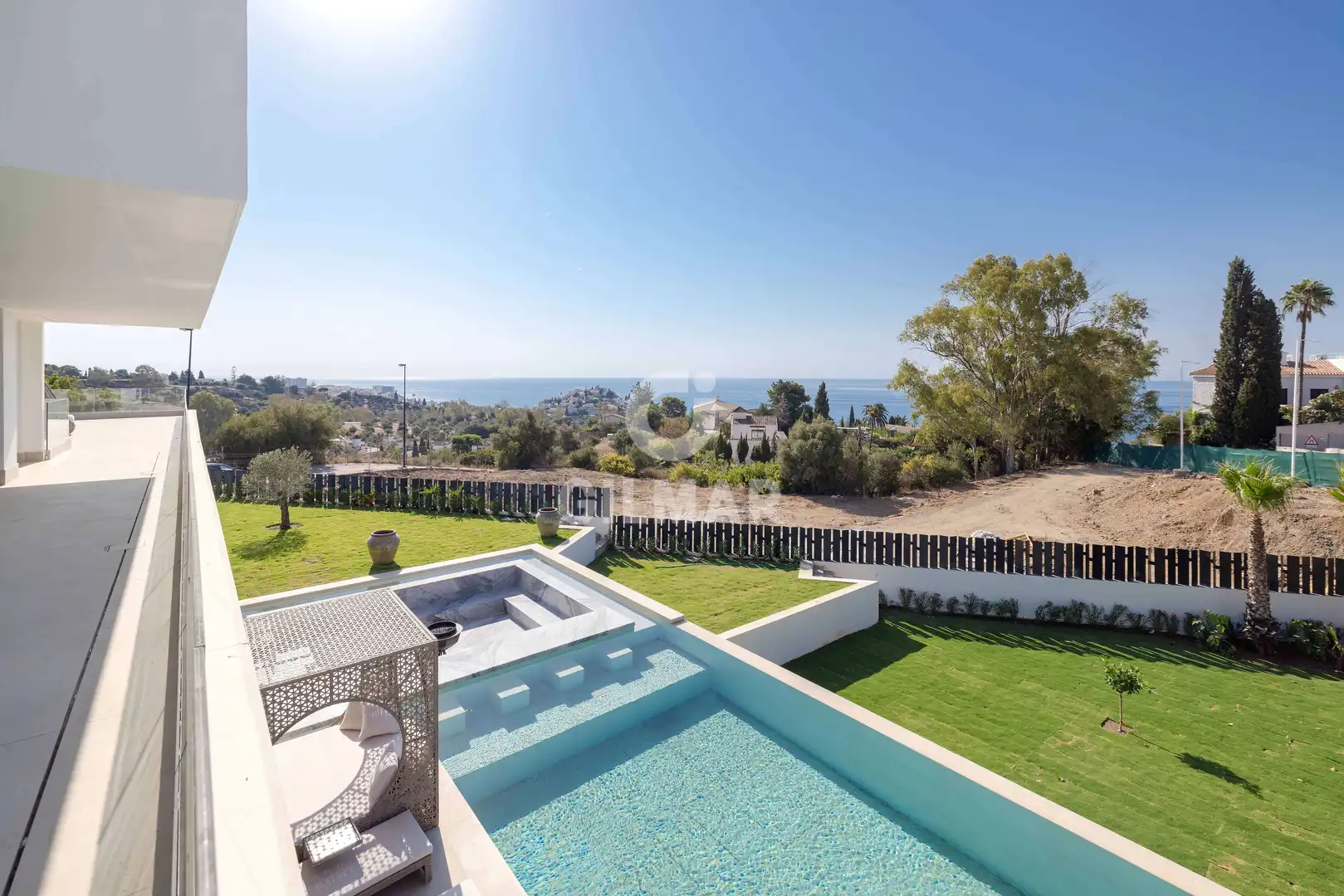 Garden of Houses for sale in Benalmádena  with Heating, Private garden and Swimming Pool