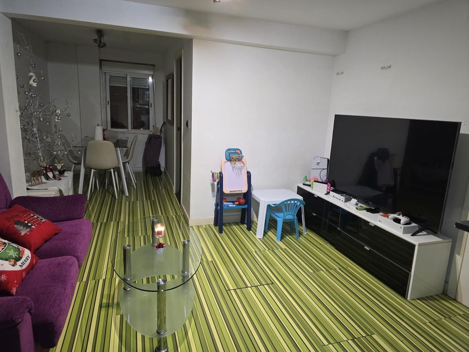 Flat for sale in Xirivella  with Air Conditioner, Parquet flooring and Furnished