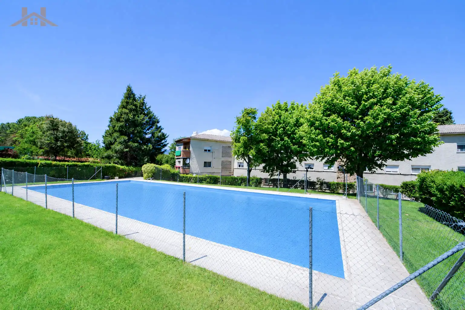 Swimming pool of Flat for sale in Collado Villalba  with Heating, Terrace and Community pool