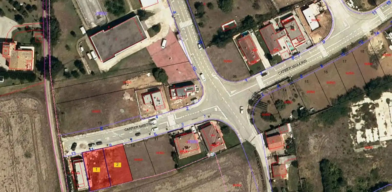 Wohnbaugrundstück zum Verkauf in Carrer Tramuntana 60