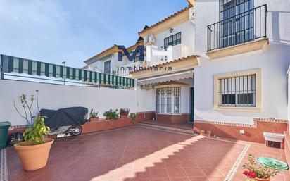 Exterior view of Single-family semi-detached for sale in Sanlúcar de Barrameda  with Terrace and Balcony