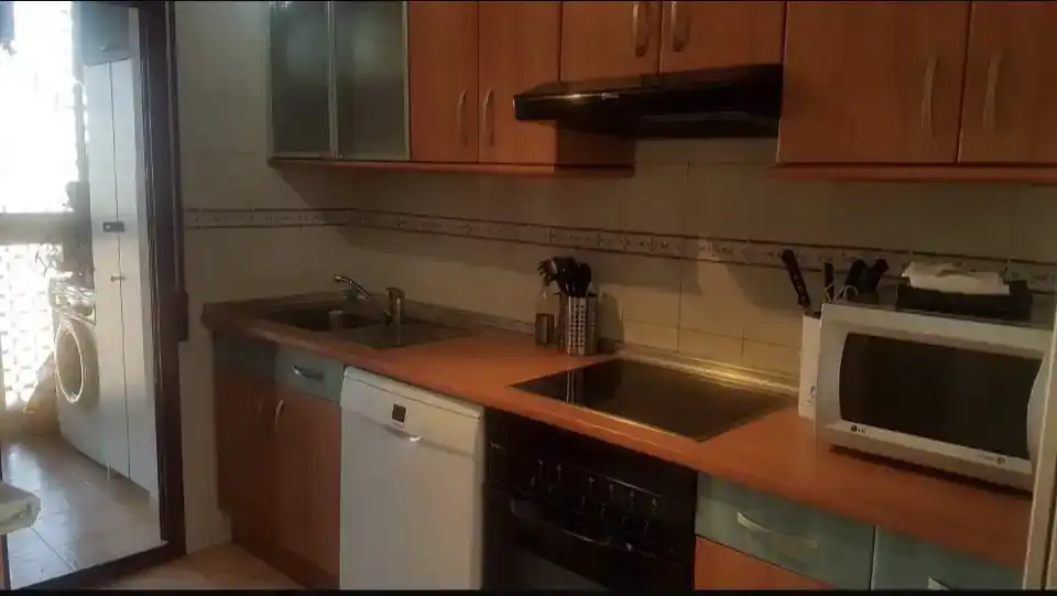 Cuina de Apartament en venda en Cartagena amb Aire condicionat, Piscina i Balcó