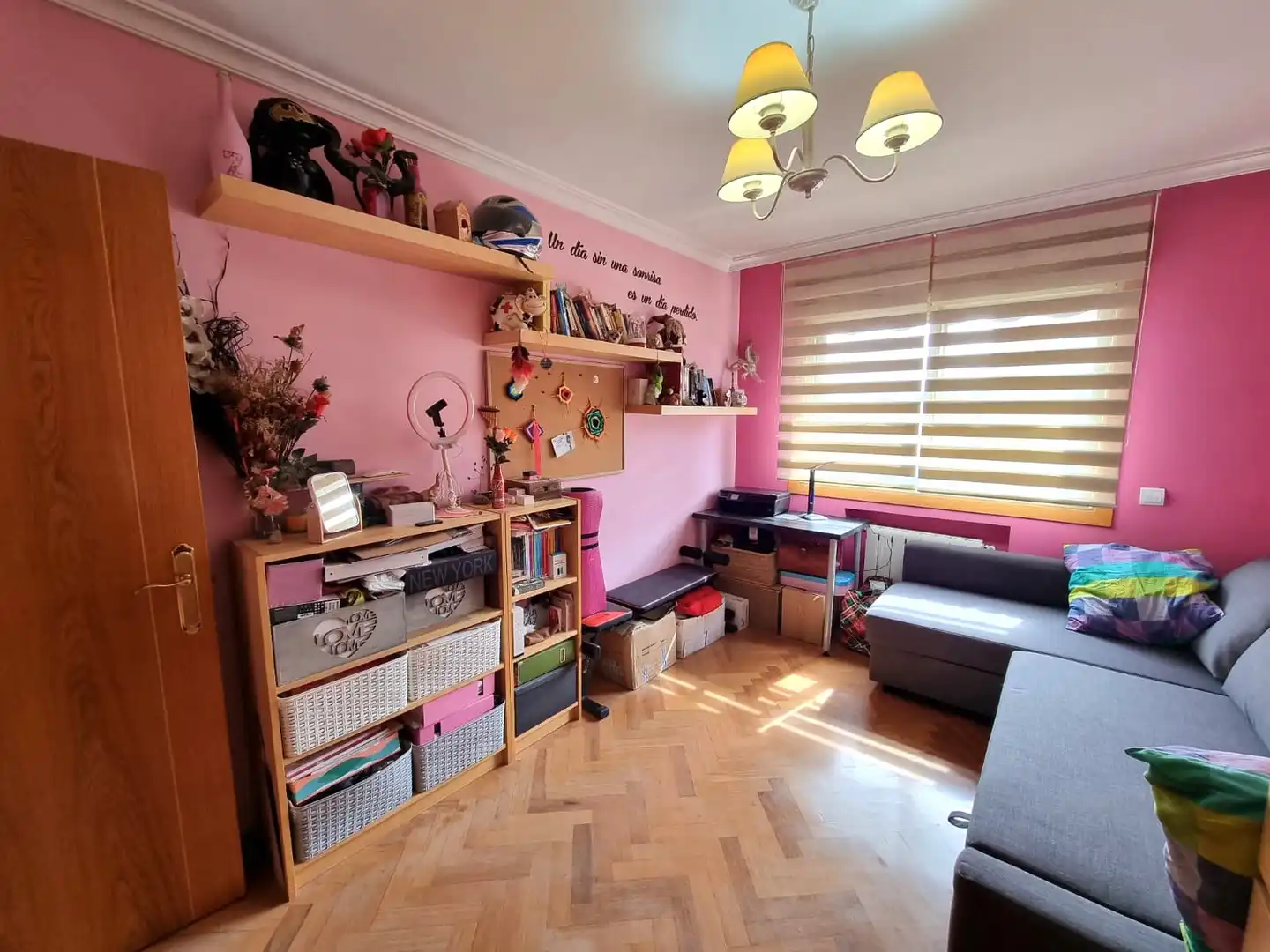 Sala de estar de Piso en venta en Madrid con Aire acondicionado y Calefacción