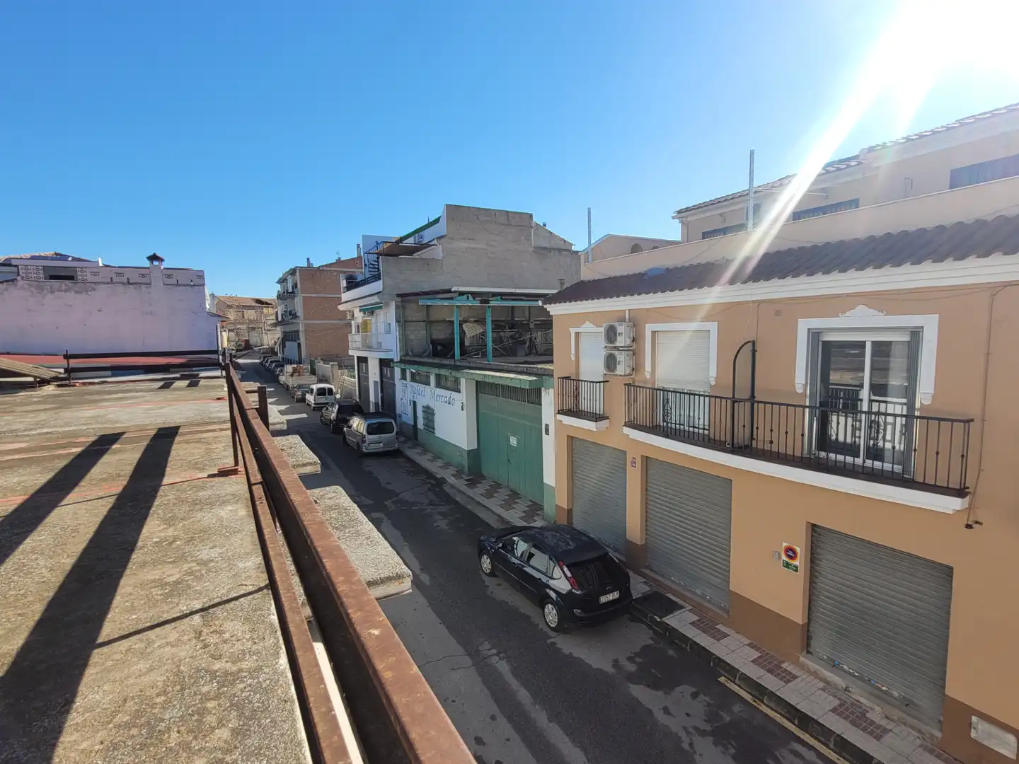 Vista exterior de Nave industrial en venta en Maracena