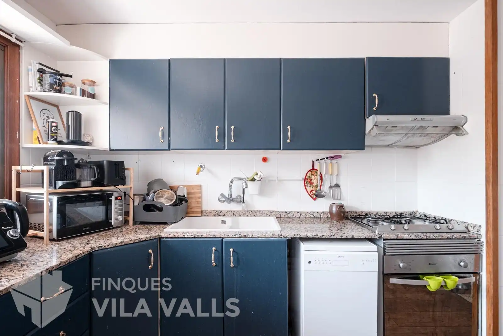 Kitchen of Flat for sale in Lliçà d'Amunt  with Air Conditioner, Heating and Private garden