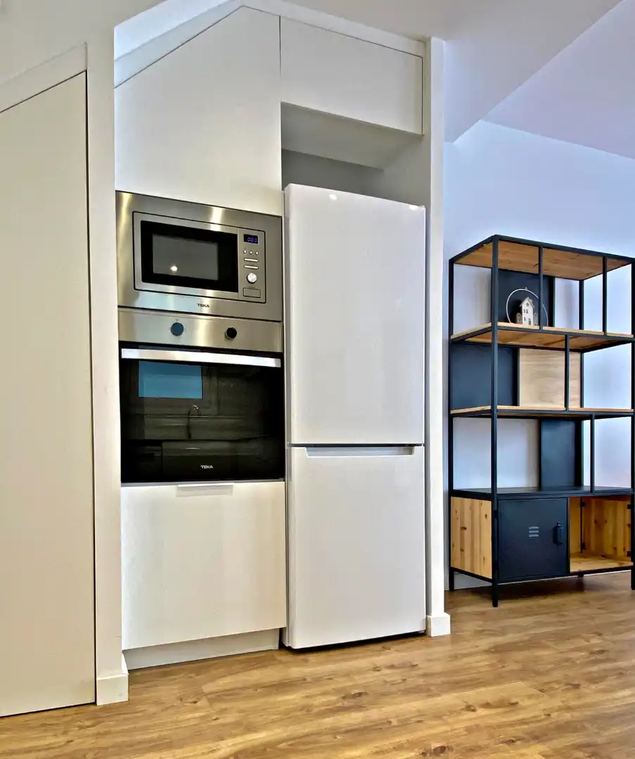 Küche von Maisonette zum Verkauf in L'Hospitalet de Llobregat mit Klimaanlage, Heizung und Terrasse