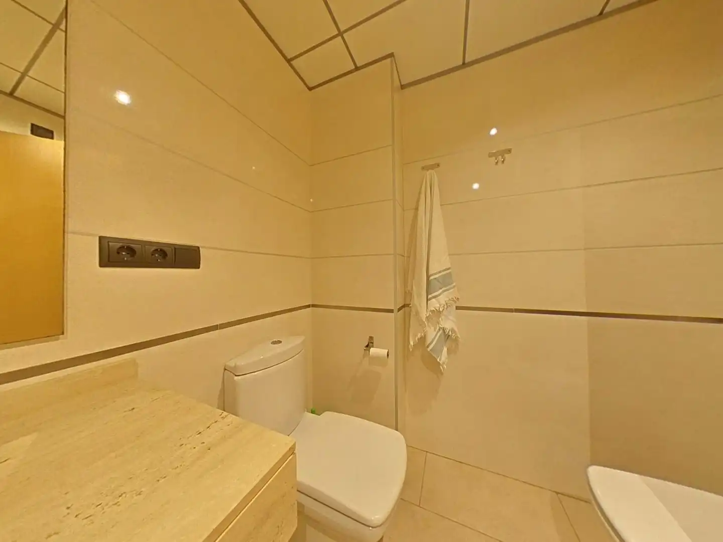 Baño de Planta baja en venta en Mont-roig del Camp con Aire acondicionado, Jardín privado y Terraza