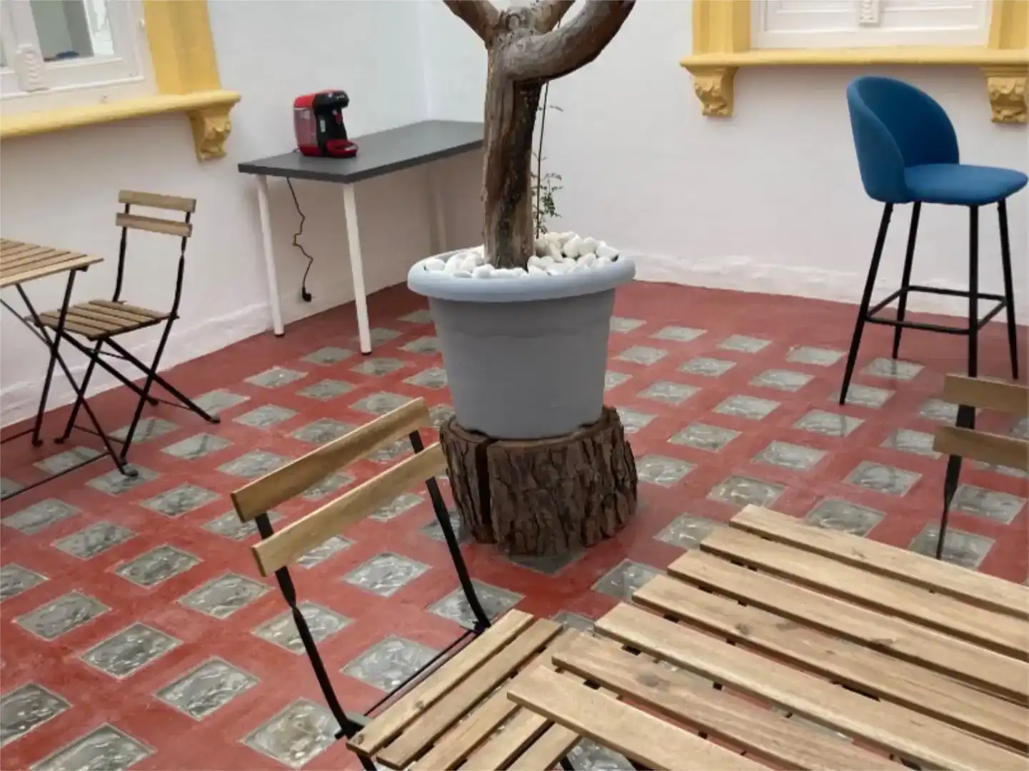 Terraza de Oficina de alquiler en Ronda