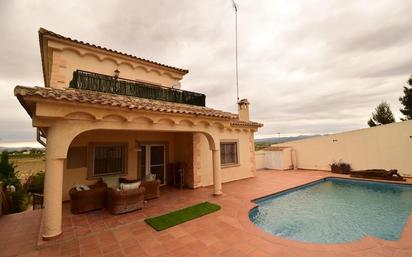 Piscina de Casa o xalet en venda en La Pobla de Vallbona amb Aire condicionat, Terrassa i Piscina