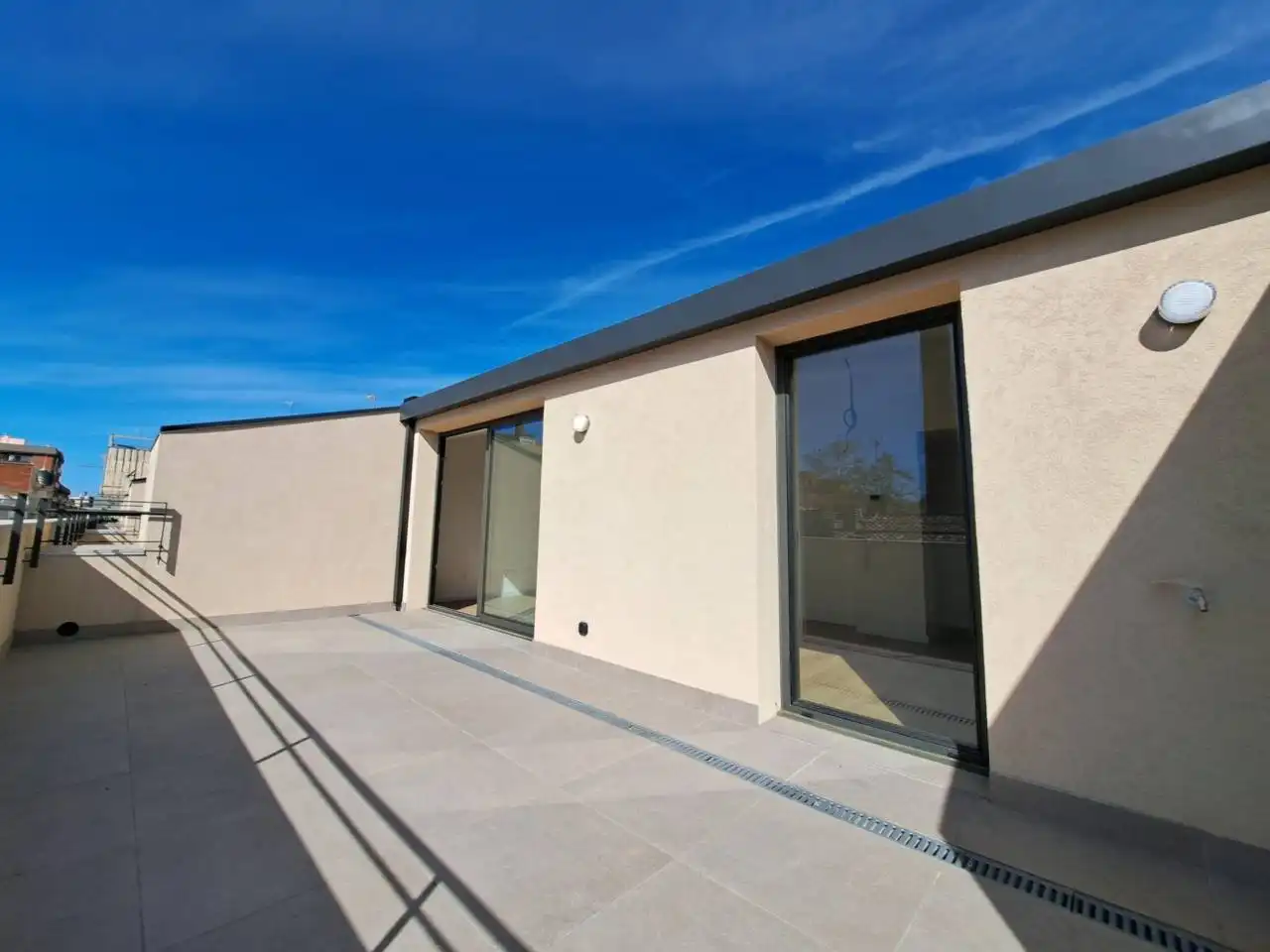 Terraza de Piso de alquiler en Sabadell con Aire acondicionado, Calefacción y Parquet