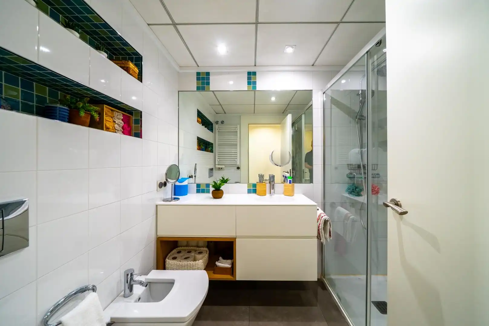 Baño de Apartamento en venta en Villajoyosa / La Vila Joiosa con Aire acondicionado, Trastero y Amueblado