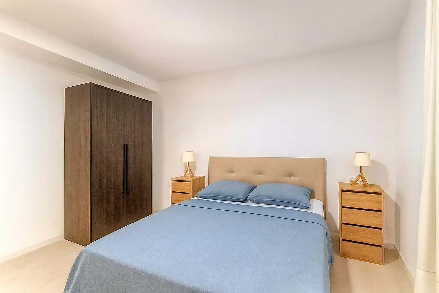 Bedroom of Flat for sale in El Campello  with Air Conditioner and Heating