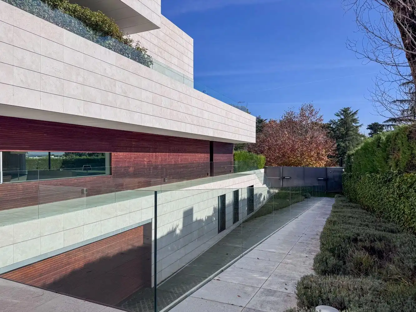 Exterior view of Houses for sale in Madrid  with Air Conditioner, Heating and Private garden