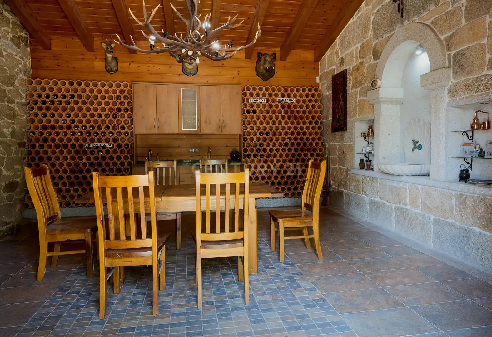 Esszimmer von Haus oder Chalet zum Verkauf in Pantón