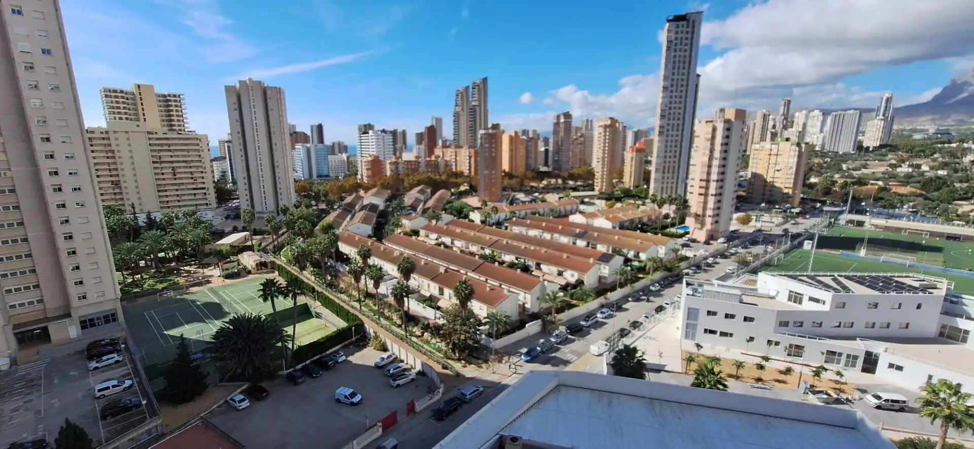 Exterior view of Flat for sale in Benidorm  with Private garden, Terrace and Furnished