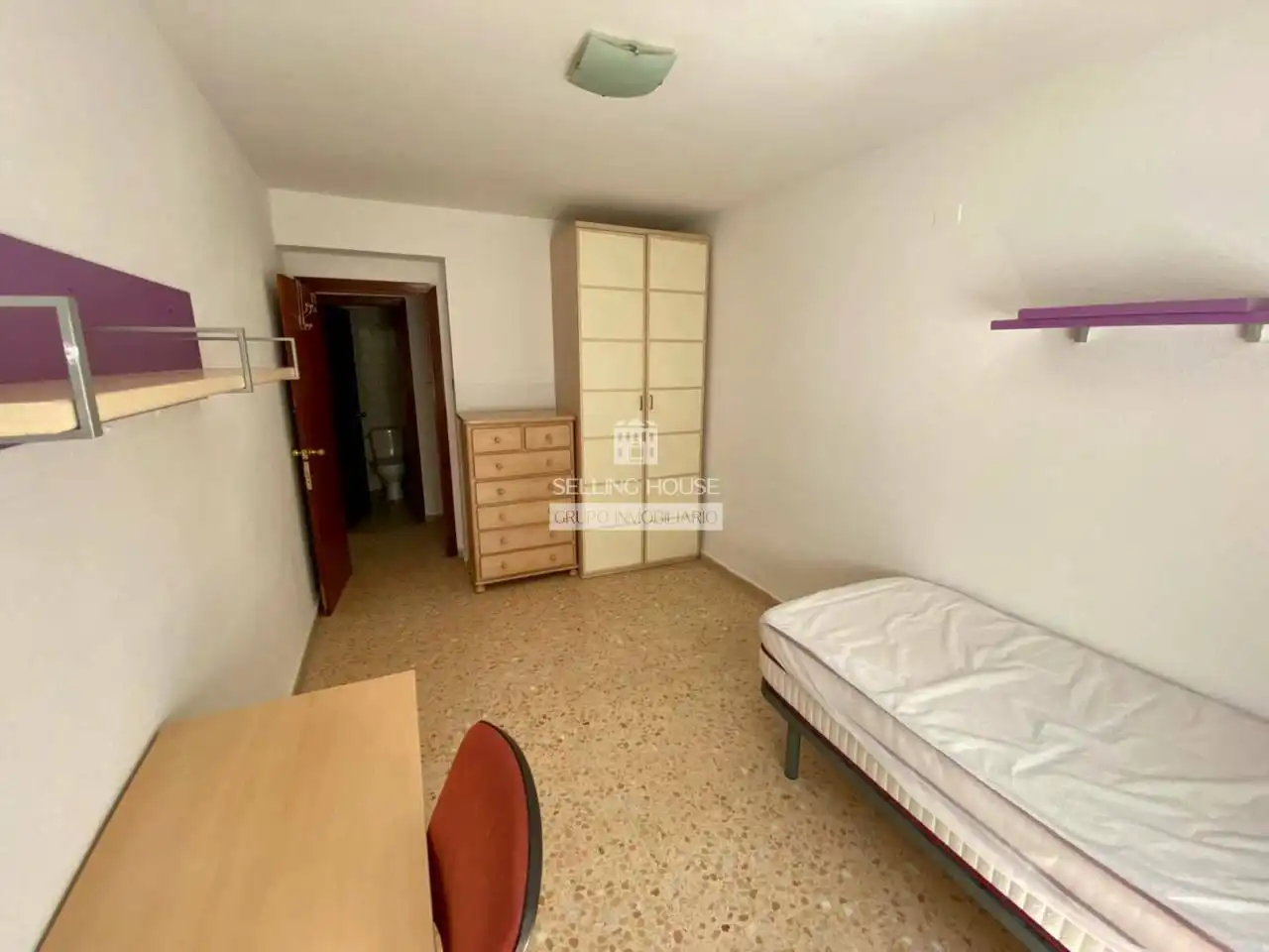 Bedroom of Flat for sale in Valencia  with Balcony
