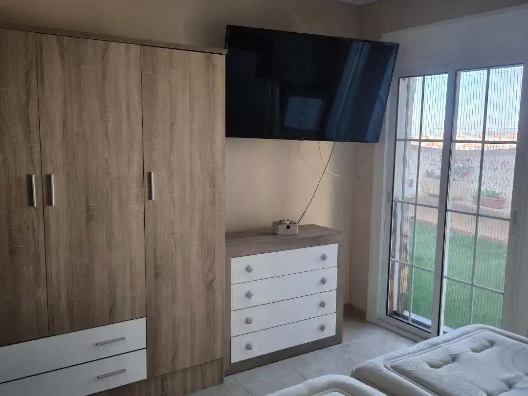 Bedroom of Flat for sale in Vélez-Málaga  with Air Conditioner, Private garden and Storage room