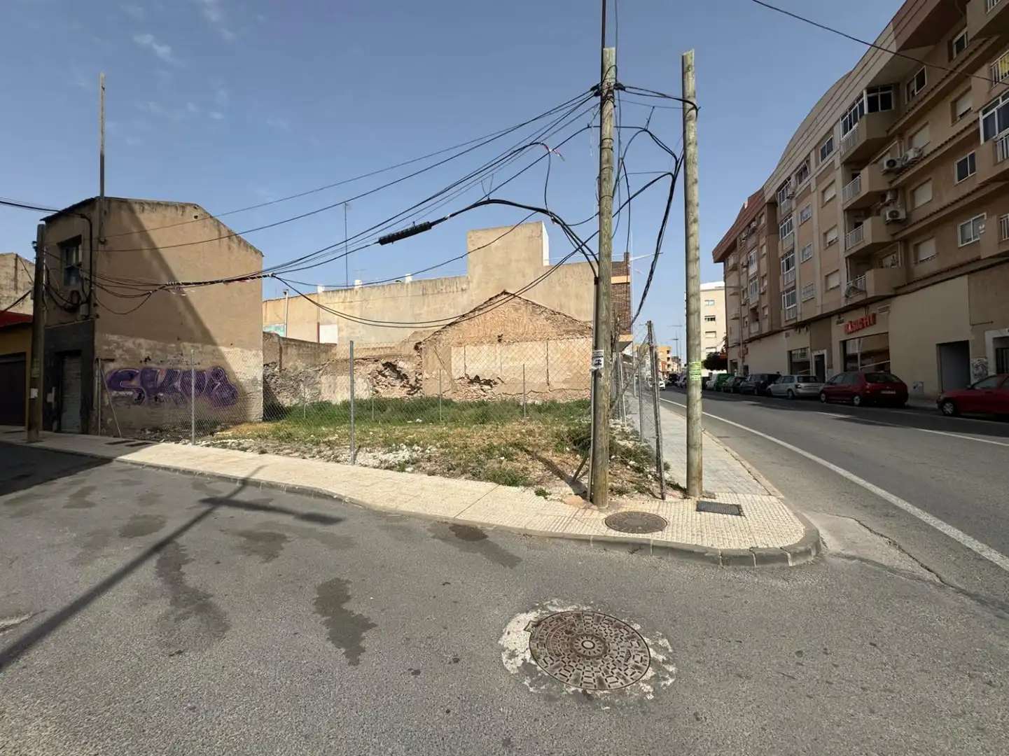 Vista exterior de Residencial en venda en Murcia
