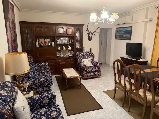 Living room of Flat for rent in Puertollano  with Air Conditioner, Heating and Furnished