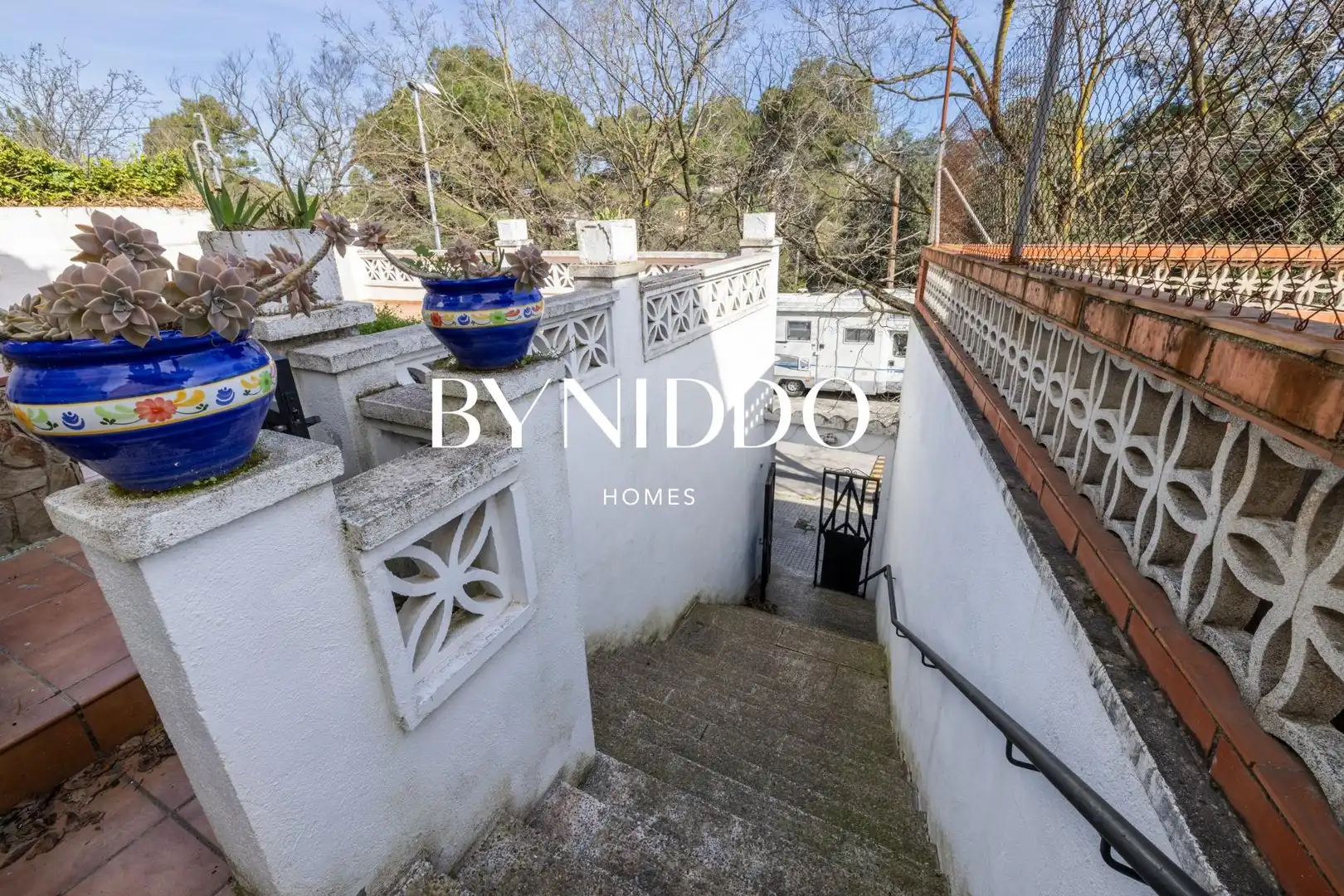 Exterior view of Houses for sale in Sant Cugat del Vallès  with Heating, Private garden and Terrace