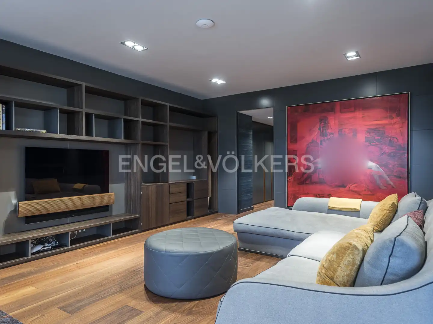 Sala de estar de Piso en venta en Barcelona con Aire acondicionado, Calefacción y Parquet