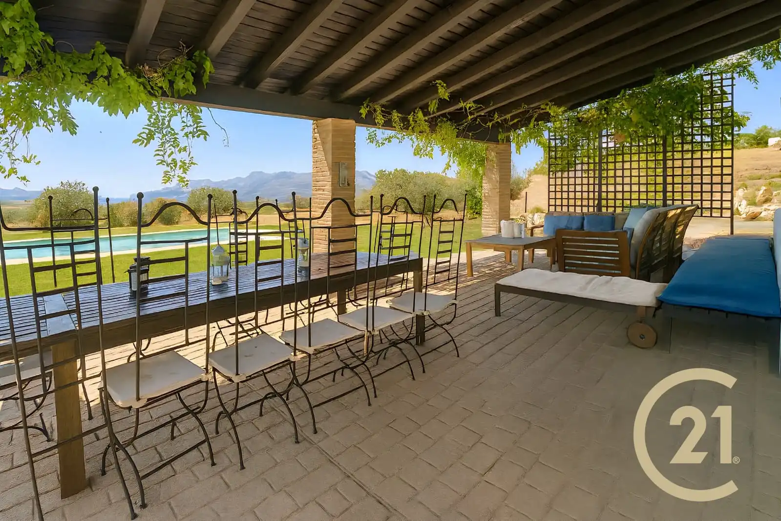 Terraza de Casa o chalet en venta en Ronda con Calefacción, Jardín privado y Terraza