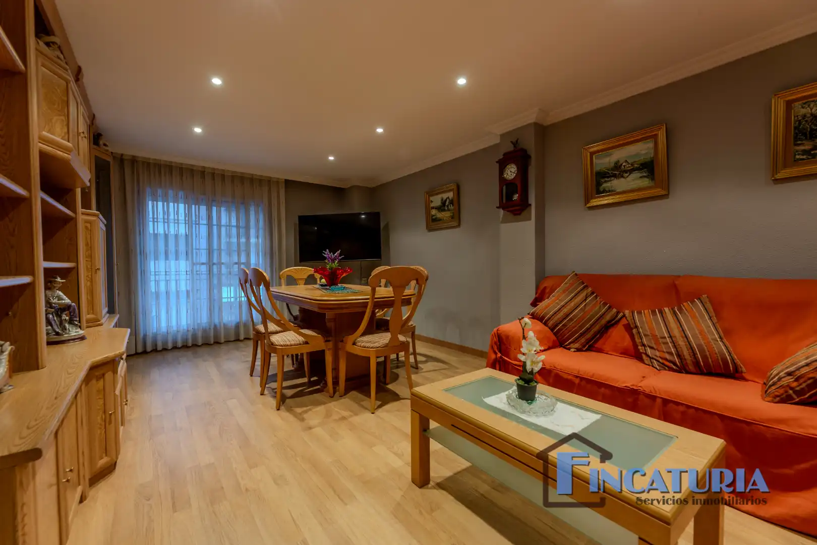 Wohnzimmer von Wohnung zum Verkauf in Mislata mit Klimaanlage, Parkett und Terrasse