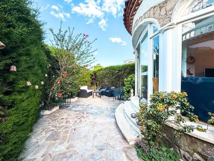 Terrasse von Haus oder Chalet zum Verkauf in Mont-roig del Camp mit Klimaanlage, Heizung und Privatgarten