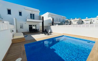 Swimming pool of Single-family semi-detached for sale in El Verger  with Air Conditioner, Heating and Terrace