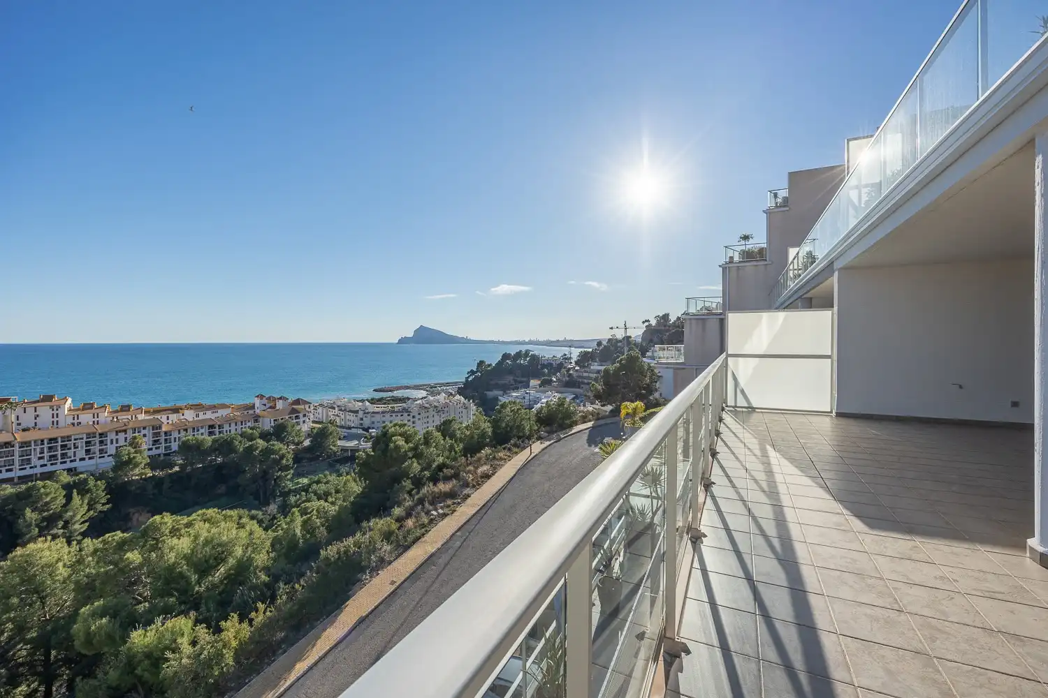 Vista exterior de Apartamento en venta en Altea con Aire acondicionado, Calefacción y Terraza