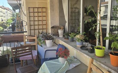 Balcony of Flat for sale in  Madrid Capital  with Air Conditioner, Heating and Terrace