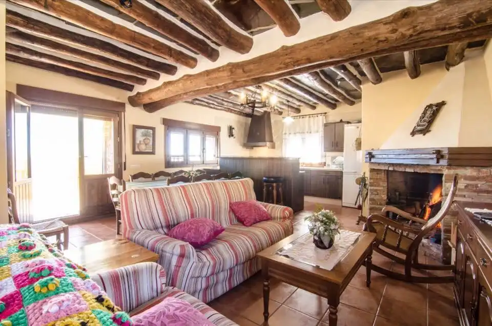 Sala de estar de Finca rústica en venta en Cáñar con Jardín privado